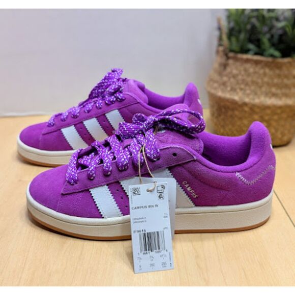 Adidas Campus '00s Purple Burst Suede Athletics Sneakers Women's Size 9 NIB - Picture 2 of 14
